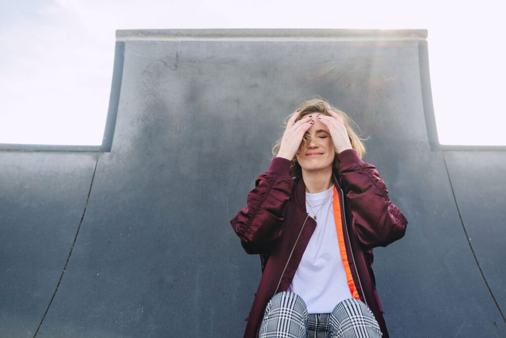 Rustig hoofd zonder smartphone